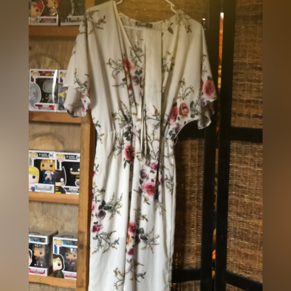 Floral Dress with belt
